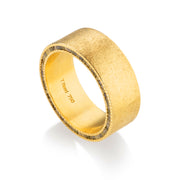 Todd Reed ring made with 18k yellow gold and raw diamond cubes (~.78ct)